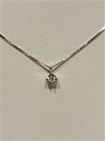 Collana Davite & Delucchi Donna CLASSIC LINE in Oro bianco Diamante CLNS1131105